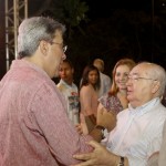 Déda e Edvaldo entregam novo calçadão “Vereador Genelício Barreto” -
