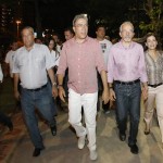 Déda e Edvaldo entregam novo calçadão “Vereador Genelício Barreto” -