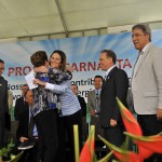 Déda e a presidenta Dilma Rousseff promovem ato histórico para consolidar o Projeto Carnalita  - Foto: Marcos Rodrigues/ASN