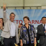 Déda e a presidenta Dilma Rousseff promovem ato histórico para consolidar o Projeto Carnalita  - Foto: Marcos Rodrigues/ASN