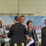 Déda e a presidenta Dilma Rousseff promovem ato histórico para consolidar o Projeto Carnalita  - Foto: Marcos Rodrigues/ASN