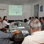 Elaboração e Revisão dos Planos Diretores Participativos de municípios da Bacia do S. Francisco - Síntese do Programa foi apresentada por meio de slides / Fotos: Ascom / Sedurb