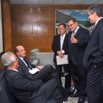 Governador em exercício participa de seminário no TCE -