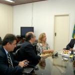 Jackson recebe visita da desembargadora Aparecida Gama