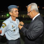 durante a solenidade na PM voltada a promover e condecorar militares / Fotos: Marcelle Cristinne/ASN