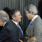 Déda participa da posse da nova presidenta do TSE - Déda e a nova presidenta do TSE
