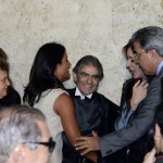 Déda comemora: “Hoje é dia de festa para SE” - O governador Marcelo Déda e a primeiradama