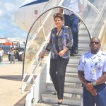 Governador recepciona a presidenta Dilma Rousseff no aeroporto de Aracaju  -