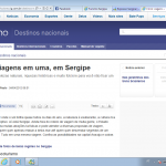 Portal IG destaca belezas naturais