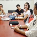 Belivaldo recebe comissão de alunos do Dom Luciano - Fotos: Eugênio Barreto/Seed