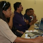 instrutora e também membro da equipe do Epron