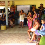 Educadores da Seed fazem excursão étnicohistórica à Ilha de São Pedro no dia do índio - Fotos: Ascom/Seed