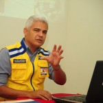 Defesa Civil e Bombeiros estudam diretrizes para Simulado de Desabamento - Foto: ASCOM/CBMSE