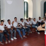 Educadores da Seed fazem excursão étnicohistórica à Ilha de São Pedro no dia do índio - Fotos: Ascom/Seed