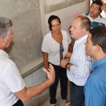 Secretário visita obras de reforma e ampliação em escolas de Estância -