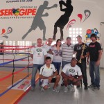 Campeões de MMA visitam Escola de Esportes no bairro Santa Maria -