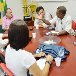 Belivaldo recebe comissão de alunos do Dom Luciano - Fotos: Eugênio Barreto/Seed