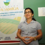 Catadores de laranja e cortadores de cana terão aula do Sergipe Alfabetizado  - A técnica do Departamento de Renda e Cidadania da Seides