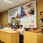 Trabalhadores do Mão Amiga participam de aula inaugural do Sergipe Alfabetizado - Fotos: Edinah Mary/Inclusão