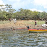Cohidro promove limpeza de barragem e estimula educação ambiental - Fotos: Ascom/Cohidro