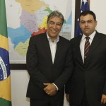 Déda anuncia novo secretário de Relações Institucionais - O deputado estadual Paulinho da Varzinha e o governador Marcelo Déda