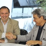 Governador Marcelo Déda recebe a diretoria da Acese -