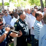 Governador acompanha sepultamento do desembargador Aloísio Abreu  -