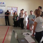 Adriana Behar visita atletas de GR no Centro de Excelência de Ginástica  -