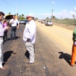 Restauração da rodovia Barra/Porto segue em ritmo acelerado -