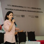 Governo mobiliza profissionais para o Enfrentamento à Violência Sexual - A assistente social da Seides
