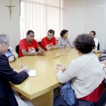 Secretário Oliveira Júnior recebe dirigentes do Sintese -