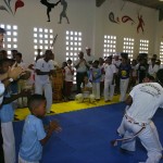 Governador inaugura escola pioneira que inclui prática esportiva ao lado do ministro Aldo Rebelo - O ministro dos Esportes