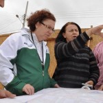Lúcia Falcón visita obras do Sergipe Cidades no Agreste Central -