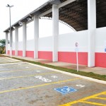 Lúcia Falcón visita obras do Sergipe Cidades no Agreste Central -