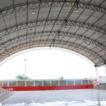 Lúcia Falcón visita obras do Sergipe Cidades no Agreste Central -