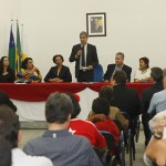 Déda inaugura nova Escola de Gestão Penitenciária ao lado da cônsul dos EUA - O secretário de Justiça