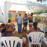 Assentamento de Canhoba recebe teste rápido para detecção precoce do HIV - Fotos: Ascom/SES