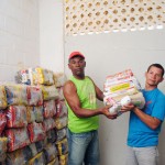 Carira e Gararu  - Entrega de cestas em Glória/Fotos: Edinah Mary/Seides