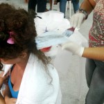 Ação voluntária embeleza acolhidas da unidade Izabel Abreu - Fotos: Ascom/Renascer