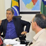 Governo de Sergipe presta assistência a sertanejos desde o ano passado - Reunião com governadores sobre regiões afetadas pela seca / Foto: Roberto Stuckert Filho/PR