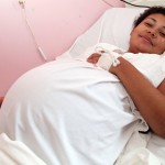 Mães de prematuros: exemplos de fé e esperança na MNSL - A gestante Paula dos Santos
