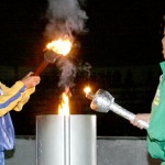 Emoção marca abertura dos Jogos Escolares da TV Sergipe que servem de seletiva para os Jogos da Primavera  -  Sarah Marques e Natália Leão