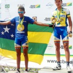 Alunos da rede estadual de ensino conquistam medalha de ouro na Copa NorteNordeste de Ciclismo - Os ciclistas Breno Morais