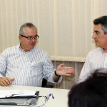 Seplag e SES promovem reunião para avaliar obras em unidades de saúde -