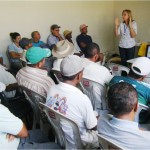 Emdagro realiza palestra destinada a técnicos da Codevasf e agricultores familiares sobre agrotóxico - Foto: Ascom/Emdagro
