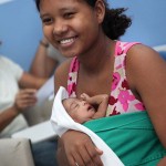 Mães de prematuros: exemplos de fé e esperança na MNSL - A gestante Paula dos Santos