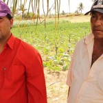 Agricultores trocam sistema de irrigação e colhem melhores resultados - O agricultor Antônio Jesus Dias