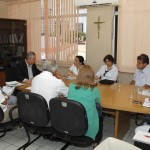 Secretário recebe profissionais de saúde para discutir sobre plano de cargos no Ipesaúde - Fotos: Victor Ribeiro/Seplag