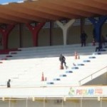 Trabalho especializado da PM garante paz nos estádios no Sergipão 2012 -