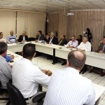 o vicegovernador Jackson Barreto e o secretário de Estado de Planejamento